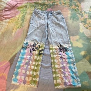 Urban outfitters BDG jeans with colorful detail